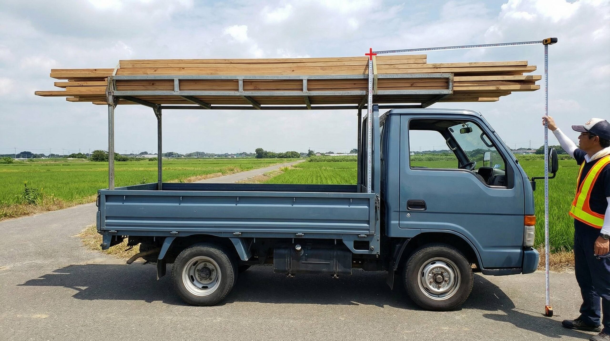 ab welcher höhe darf ladung bis zu 50 cm nach vorn über ihr kraftfahrzeug hinausragen